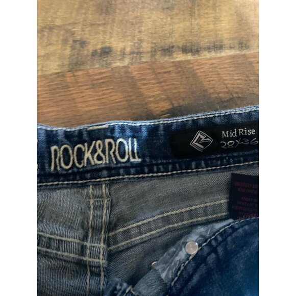 Rock & Roll Mid Rise Jeans - Picture 2 of 5